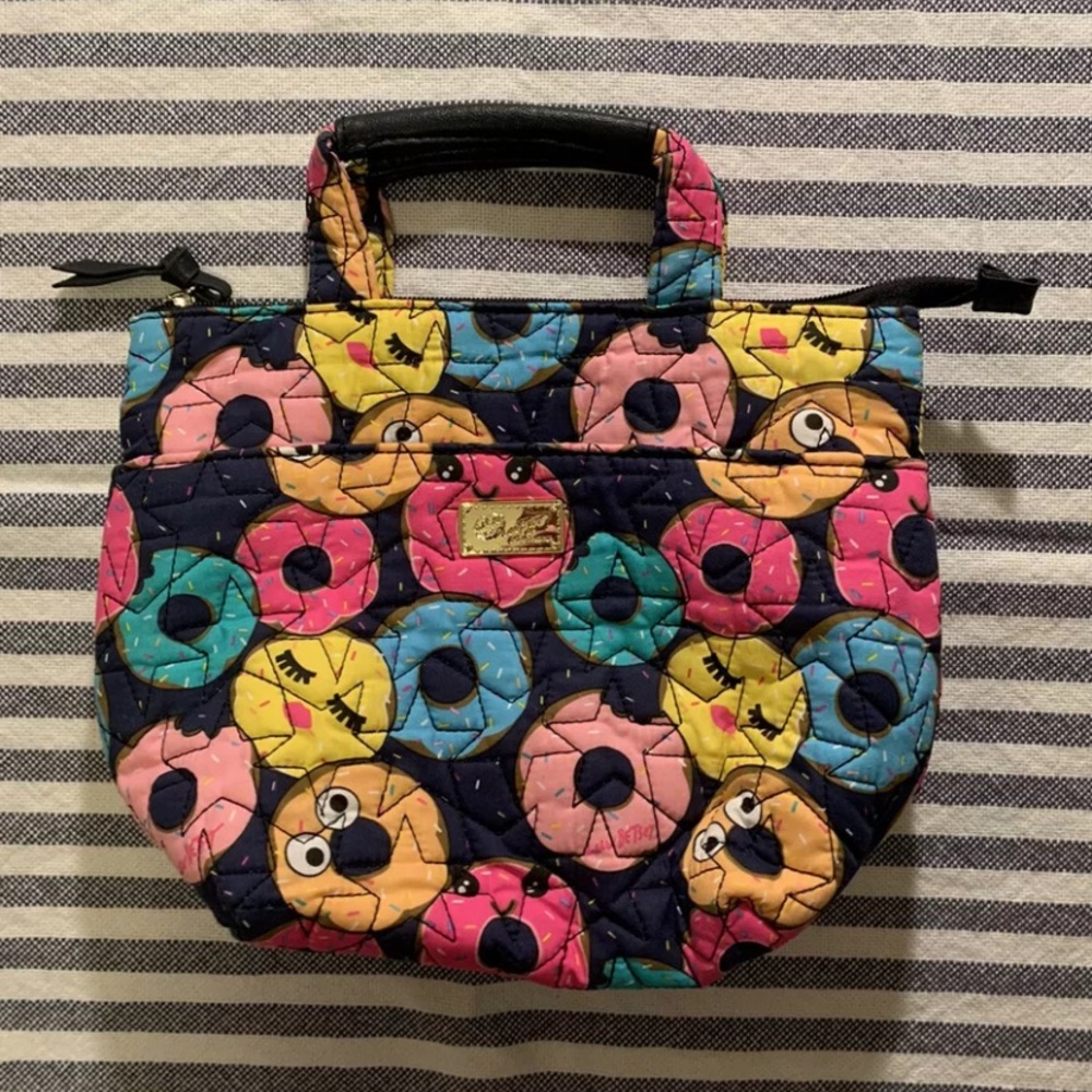 Luv Betsey By Betsey Johnson Donut Lunchbag